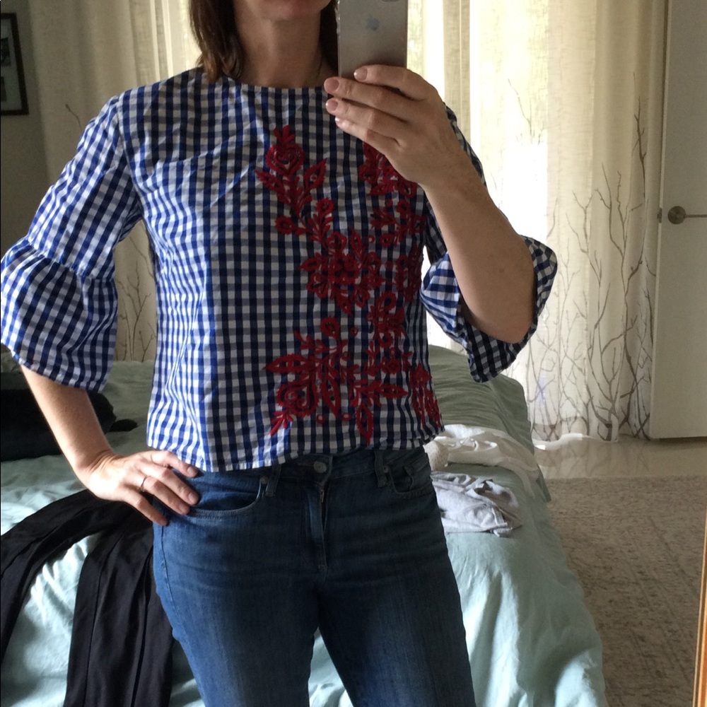 Cotton Zara top